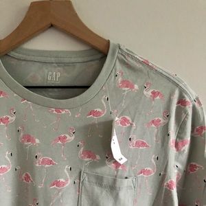 Gap Flamingo Pocket Tee